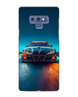 Чохол для Samsung Galaxy Note 9 з картинкою «BMW — вогні неону»