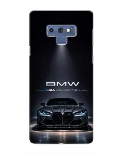 Чохол для Samsung Galaxy Note 9 з картинкою «BMW крізь нічне місто»