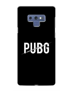 Чохол для Samsung Galaxy Note 9 з картинкою «PUBG — білий логотип»