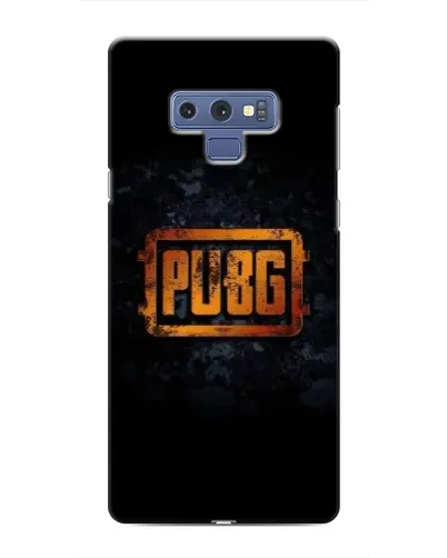Чохол для Samsung Galaxy Note 9 з картинкою «PUBG — золотий логотип»