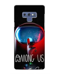 Чехол для Samsung Galaxy Note 9 с картинкой «Красный импостер — макро» Чехол для Samsung Galaxy Note 9 с картинкой «Красный импостер — макро»