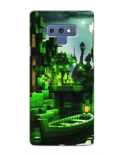Чехол для Samsung Galaxy Note 9 с картинкой «Minecraft лесной пейзаж» Чехол для Samsung Galaxy Note 9 с картинкой «Minecraft лесной пейзаж»