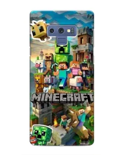 Чехол для Samsung Galaxy Note 9 с картинкой «Замок Minecraft» Чехол для Samsung Galaxy Note 9 с картинкой «Замок Minecraft»