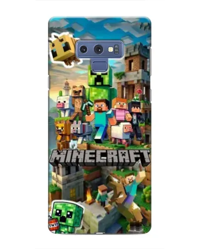 Чехол для Samsung Galaxy Note 9 с картинкой «Замок Minecraft»