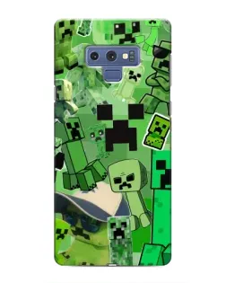 Чехол для Samsung Galaxy Note 9 с картинкой «Криперы Minecraft» Чехол для Samsung Galaxy Note 9 с картинкой «Криперы Minecraft»
