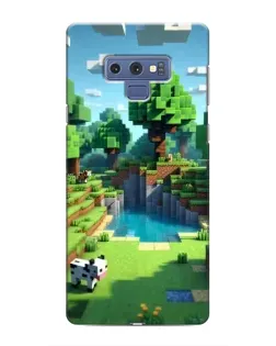 Чехол для Samsung Galaxy Note 9 с картинкой «Minecraft летний день»
