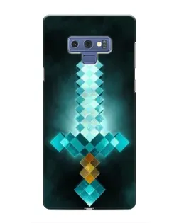 Чехол для Samsung Galaxy Note 9 с картинкой «Алмазный меч неон»