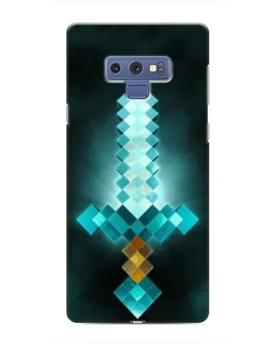 Чехол для Samsung Galaxy Note 9 с картинкой «Алмазный меч неон»