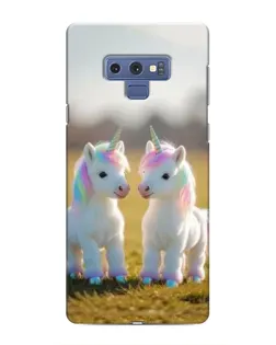Чохол для Samsung Galaxy Note 9 з картинкою «Пара єдинорогів»