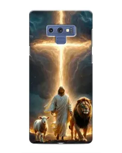 Чехол для Samsung Galaxy Note 9 с картинкой «Лев Иуды и Свет» Чехол для Samsung Galaxy Note 9 с картинкой «Лев Иуды и Свет»