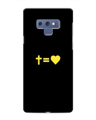 Чохол для Samsung Galaxy Note 9 з картинкою «Серце та Хрест» Чохол для Samsung Galaxy Note 9 з картинкою «Серце та Хрест»