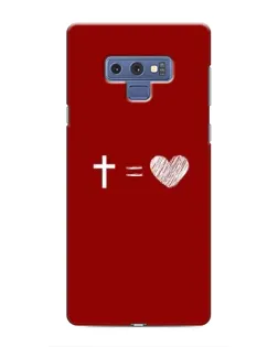 Чохол для Samsung Galaxy Note 9 з картинкою «Рівняння любові»