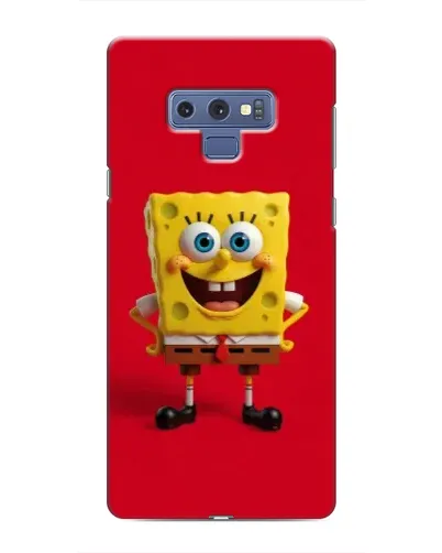 Чехол для Samsung Galaxy Note 9 с картинкой «Спанч Боб на красном»