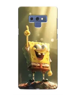 Чехол для Samsung Galaxy Note 9 с картинкой «Сияющий Спанч Боб»