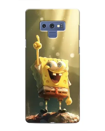 Чехол для Samsung Galaxy Note 9 с картинкой «Сияющий Спанч Боб»