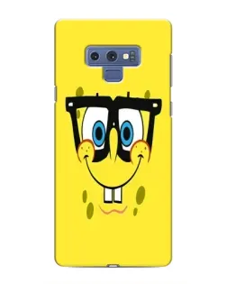 Чохол для Samsung Galaxy Note 9 з картинкою «Мінімалістичний Спанч Боб»