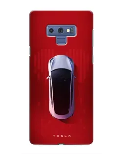 Чехол для Samsung Galaxy Note 9 с картинкой «Tesla Top View» Чехол для Samsung Galaxy Note 9 с картинкой «Tesla Top View»