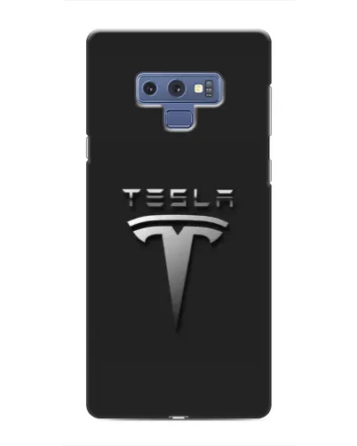 Чохол для Samsung Galaxy Note 9 з картинкою «Сталевий логотип Tesla» Чохол для Samsung Galaxy Note 9 з картинкою «Сталевий логотип Tesla»