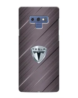 Чохол для Samsung Galaxy Note 9 з картинкою «Металева текстура Tesla»