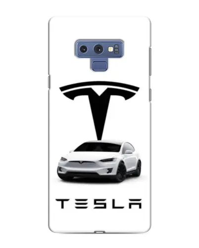 Чохол для Samsung Galaxy Note 9 з картинкою «Tesla White Style» Чохол для Samsung Galaxy Note 9 з картинкою «Tesla White Style»