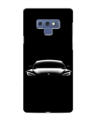 Чохол для Samsung Galaxy Note 9 з картинкою «Фари Tesla Night» Чохол для Samsung Galaxy Note 9 з картинкою «Фари Tesla Night»