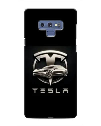 Чохол для Samsung Galaxy Note 9 з картинкою «Tesla — срібне авто» Чохол для Samsung Galaxy Note 9 з картинкою «Tesla — срібне авто»