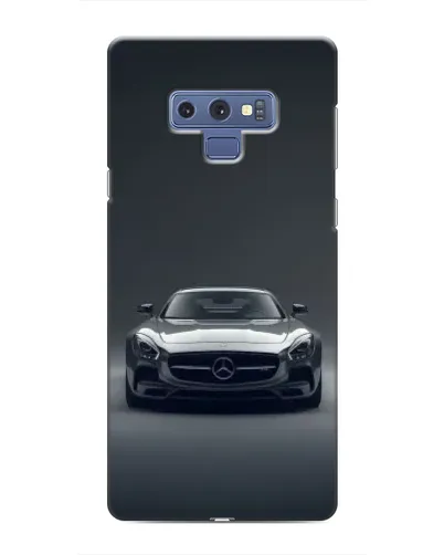 Чехол для Samsung Galaxy Note 9 с картинкой «Mercedes на черном»
