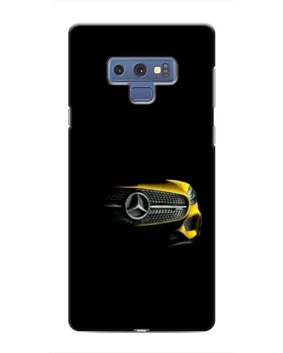 Чехол для Samsung Galaxy Note 9 с картинкой «Mercedes — ретро стиль»