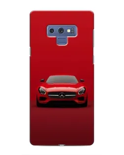 Чехол для Samsung Galaxy Note 9 с картинкой «Красный Mercedes AMG»
