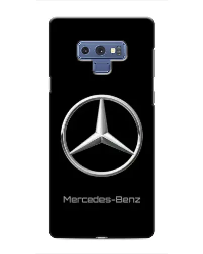 Чехол для Samsung Galaxy Note 9 с картинкой «Mercedes Silver Logo»