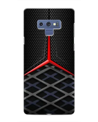 Чехол для Samsung Galaxy Note 9 с картинкой «Mercedes Carbon Grid»