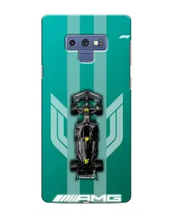 Чехол для Samsung Galaxy Note 9 с картинкой «Mercedes AMG Petronas»