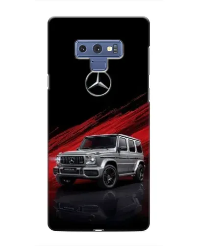 Чехол для Samsung Galaxy Note 9 с картинкой «Mercedes G-Class красный»