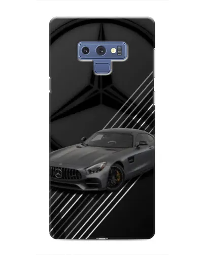 Чехол для Samsung Galaxy Note 9 с картинкой «Mercedes AMG — графика»