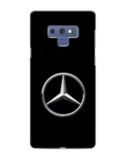 Чехол для Samsung Galaxy Note 9 с картинкой «Mercedes классический лого»