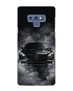 Чехол для Samsung Galaxy Note 9 с картинкой «Mercedes в дыму»