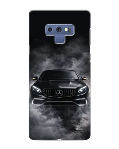 Чехол для Samsung Galaxy Note 9 с картинкой «Mercedes в дыму»