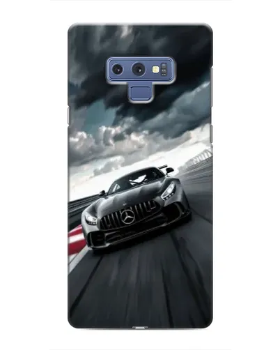 Чехол для Samsung Galaxy Note 9 с картинкой «Гоночный Mercedes AMG»
