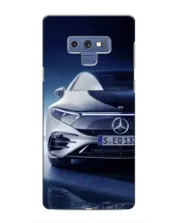 Чехол для Samsung Galaxy Note 9 с картинкой «Mercedes EQ — будущее»