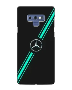 Чохол для Samsung Galaxy Note 9 з картинкою «Спортивні лінії Mercedes»