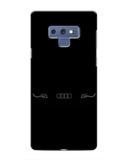 Чехол для Samsung Galaxy Note 9 с картинкой «Audi — световой подпись» Чехол для Samsung Galaxy Note 9 с картинкой «Audi — световой подпись»