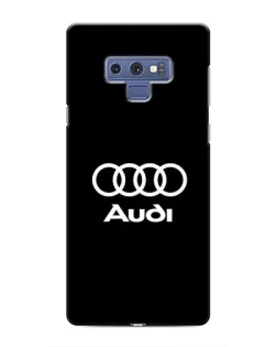 Чехол для Samsung Galaxy Note 9 с картинкой «Классическое лого Audi» Чехол для Samsung Galaxy Note 9 с картинкой «Классическое лого Audi»