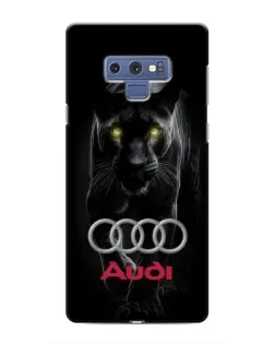 Чохол для Samsung Galaxy Note 9 з картинкою «Пантера та Audi»