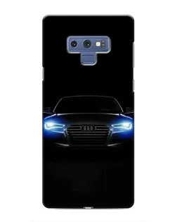Чохол для Samsung Galaxy Note 9 з картинкою «Audi в неоні»