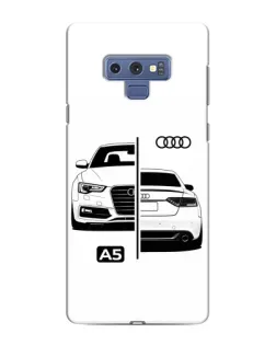 Чохол для Samsung Galaxy Note 9 з картинкою «Audi — контрастний дизайн»