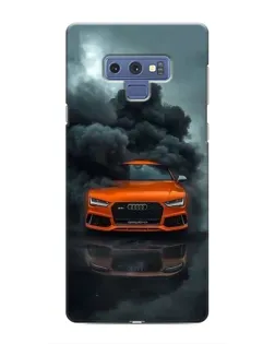 Чохол для Samsung Galaxy Note 9 з картинкою «Audi у хмарах диму»
