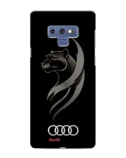 Чохол для Samsung Galaxy Note 9 з картинкою «Графіка — пантера та Audi»