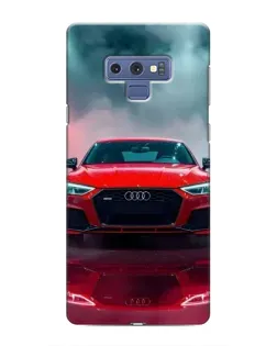 Чохол для Samsung Galaxy Note 9 з картинкою «Audi RS — червоний стиль»