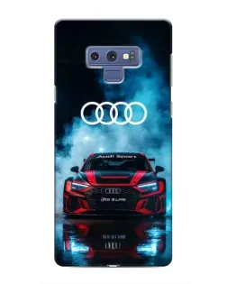 Чохол для Samsung Galaxy Note 9 з картинкою «Audi Sport — неон»