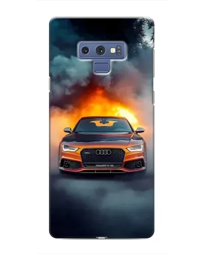 Чохол для Samsung Galaxy Note 9 з картинкою «Audi у вогняному диму» Чохол для Samsung Galaxy Note 9 з картинкою «Audi у вогняному диму»